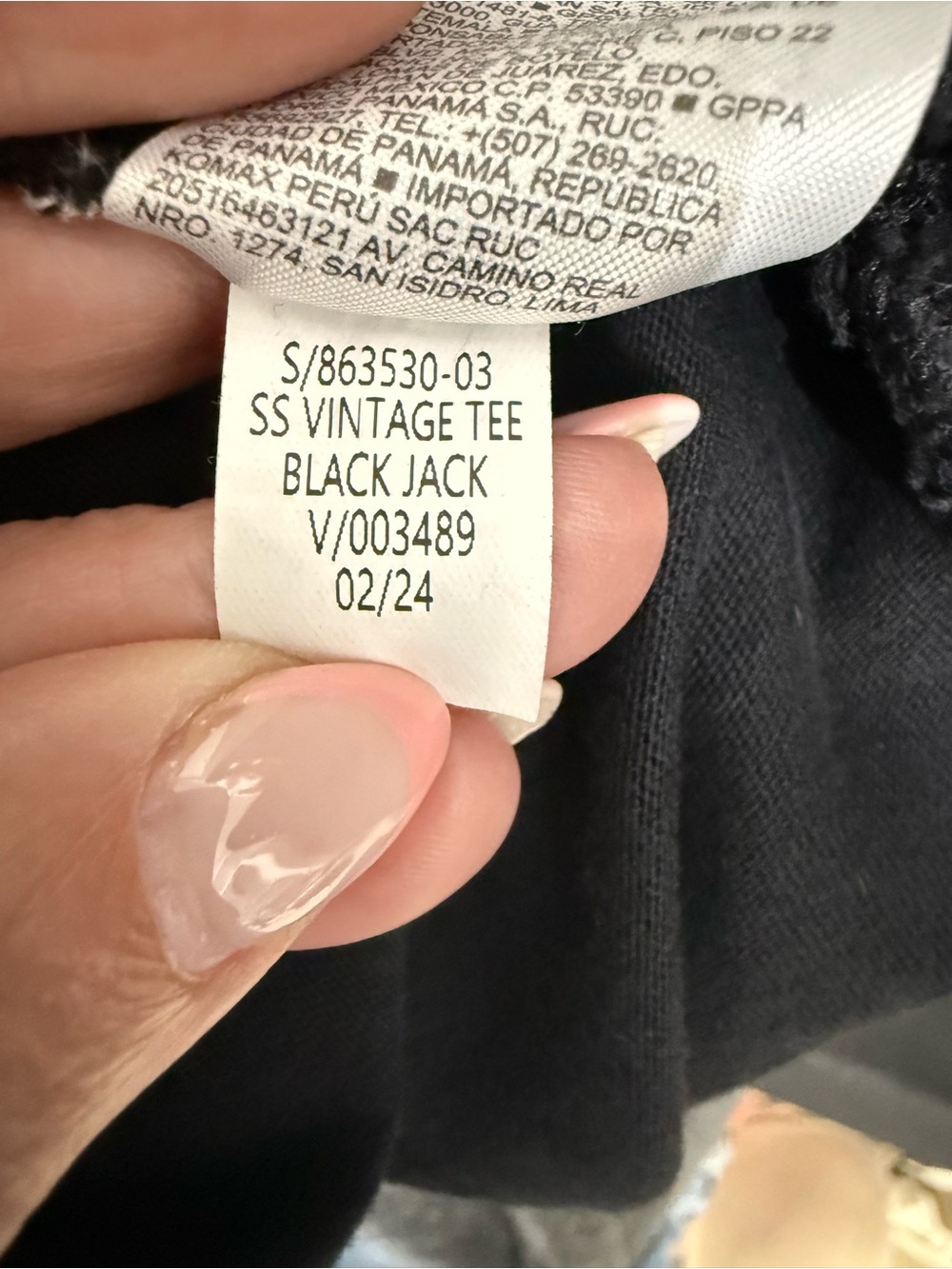 Old Navy Vintage Tee short sleeve dress black size XL - Picture 7 of 7